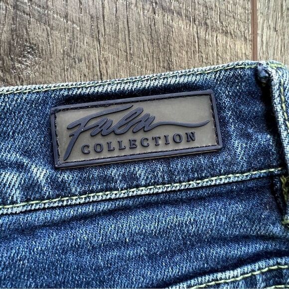 FUBU The Collection Jeans High Waist 90's Retro Straight Leg Jeans Size 7/8 - Picture 8 of 10